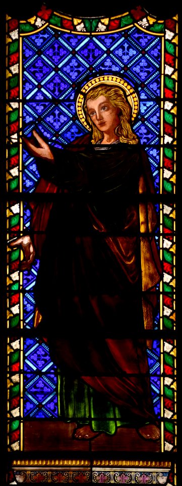Ars-sur-Formans Basilique Vitrail 21102015 11 Saint Jean