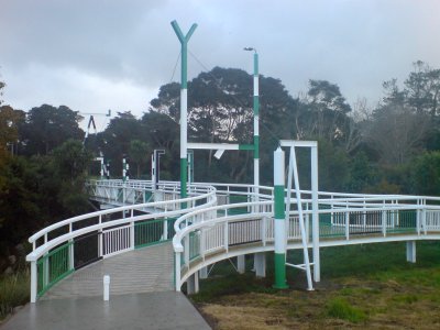 Art Bridge On South Twin Stream Cycleway II
