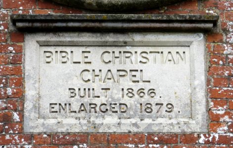 Arreton Methodist Church, Main Road, Arreton (May 2016) (Datestone)