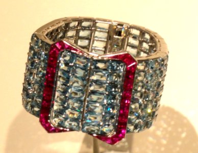 Art Deco style jewelry, 1915-1930, designed by Paul Flato - National Museum of American History - DSC06243