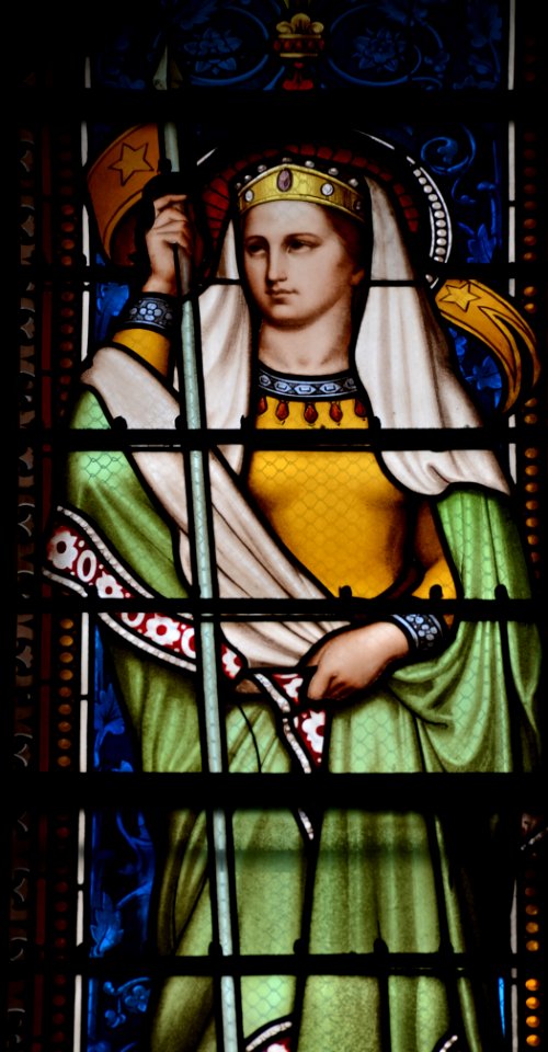 Ars-sur-Formans Basilique Vitrail 21102015 03 Sainte Ursule