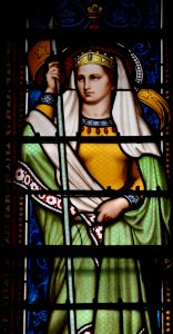 Ars-sur-Formans Basilique Vitrail 21102015 03 Sainte Ursule