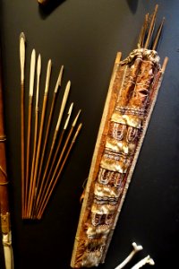 Arrows and quiver, Chukchi people - Etnografiska museet - Stockholm, Sweden - DSC00836
