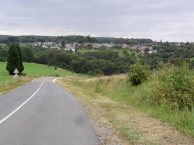 Arreux (Ardennes) le village vue de l'ouest