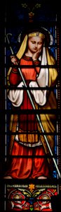 Ars-sur-Formans Basilique Vitrail 21102015 05 Sainte Reine