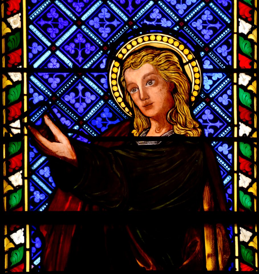Ars-sur-Formans Basilique Vitrail 21102015 12 Saint Jean