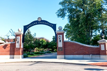 Ashland University entrance