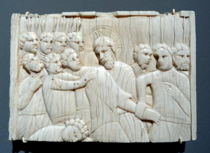 Arrest of Christ, Southern Italy, late 11th century, ivory - Bode-Museum - DSC03607