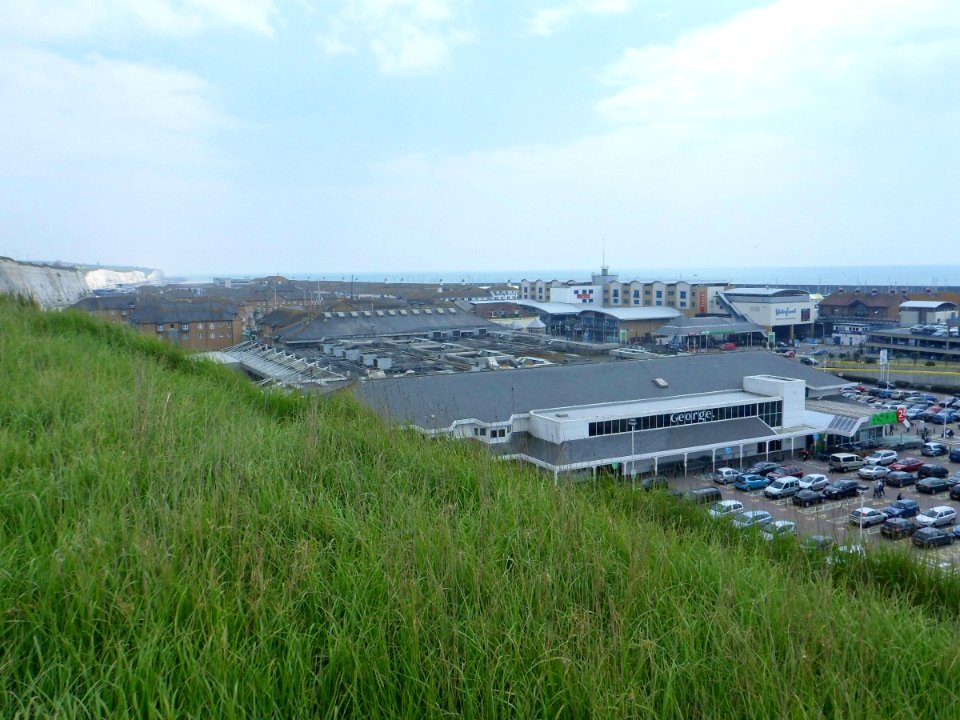 ASDA Superstore at Brighton Marina seen from Marine Drive, Brighton (May 2013) (1)