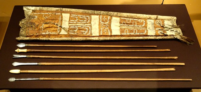Arrows and quiver, probably Tjukoktka, Ryssland, c. 1880 AD - Etnografiska museet - Stockholm, Sweden - DSC01254
