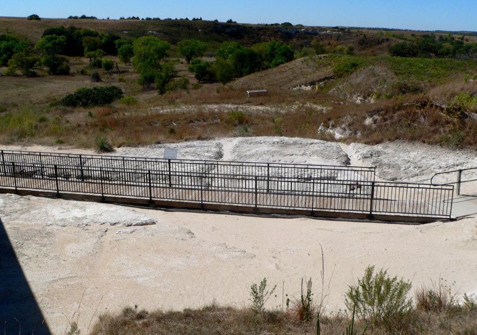Ashfall Fossil Beds - 1978-79 quarry