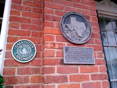 Ashton Villa state historical marker GalvTX