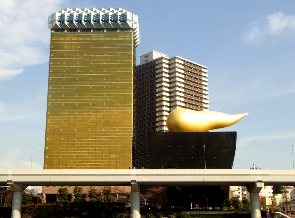 Asahi Group Holdings,Ltd. headquarters and Super Dry Hall