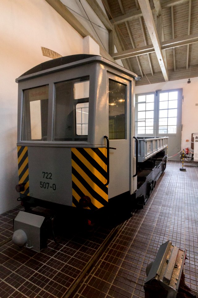 Asche-Transportwagen Muldenkipper 722 507-0 - Straßenbahnmuseum Dresden (3)