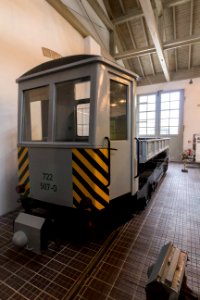 Asche-Transportwagen Muldenkipper 722 507-0 - Straßenbahnmuseum Dresden (3)