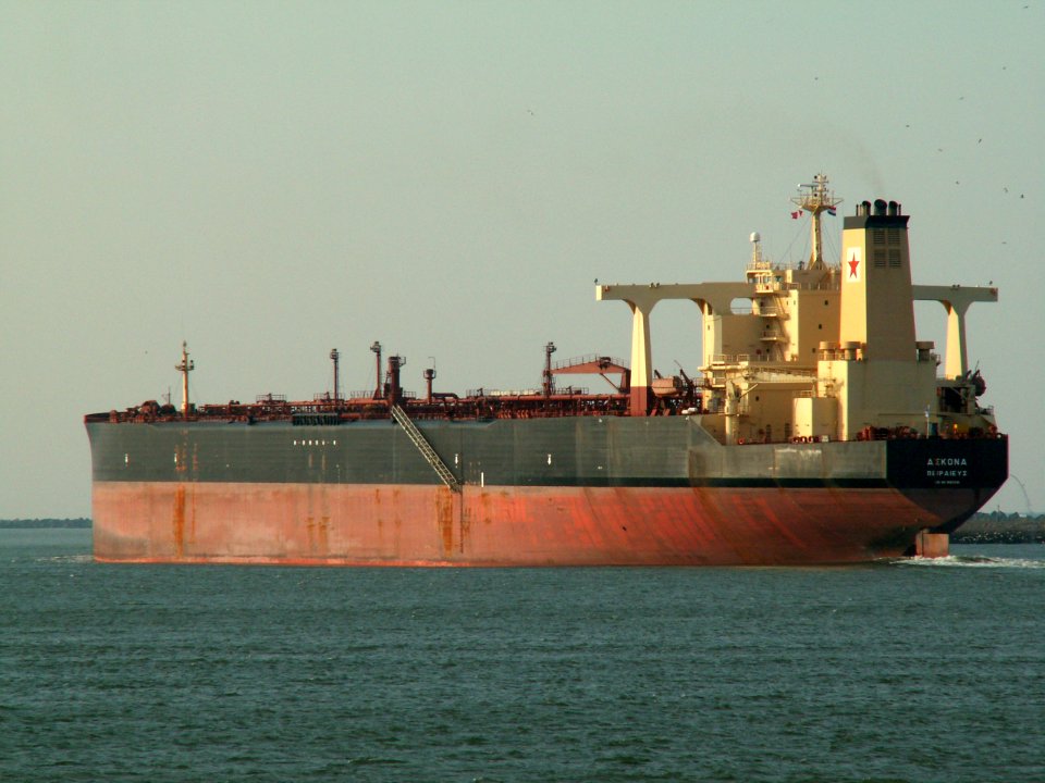 Ascona p6 leaving Port of Rotterdam, Holland 24-Feb-2006