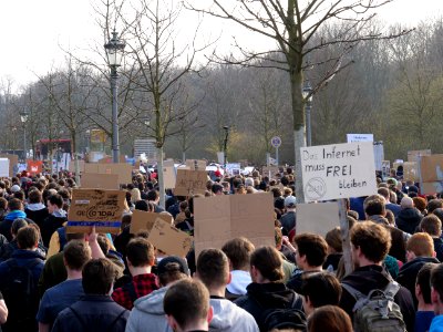 Article13 demonstration Berlin 93