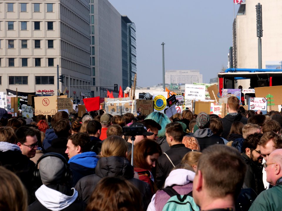 Article13 demonstration Berlin 09