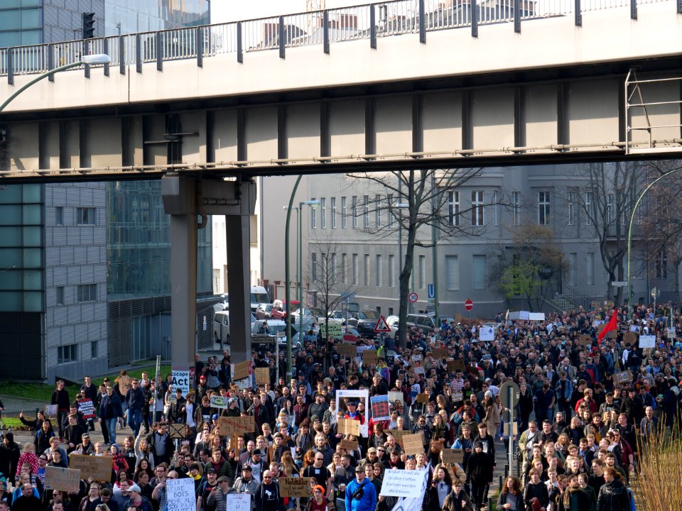 Article13 demonstration Berlin 53