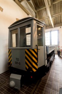 Asche-Transportwagen Muldenkipper 722 507-0 - Straßenbahnmuseum Dresden
