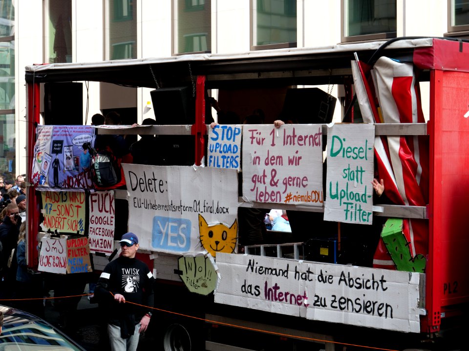 Article13 demonstration Berlin 20