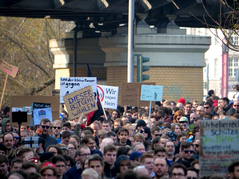 Article13 demonstration Berlin 37