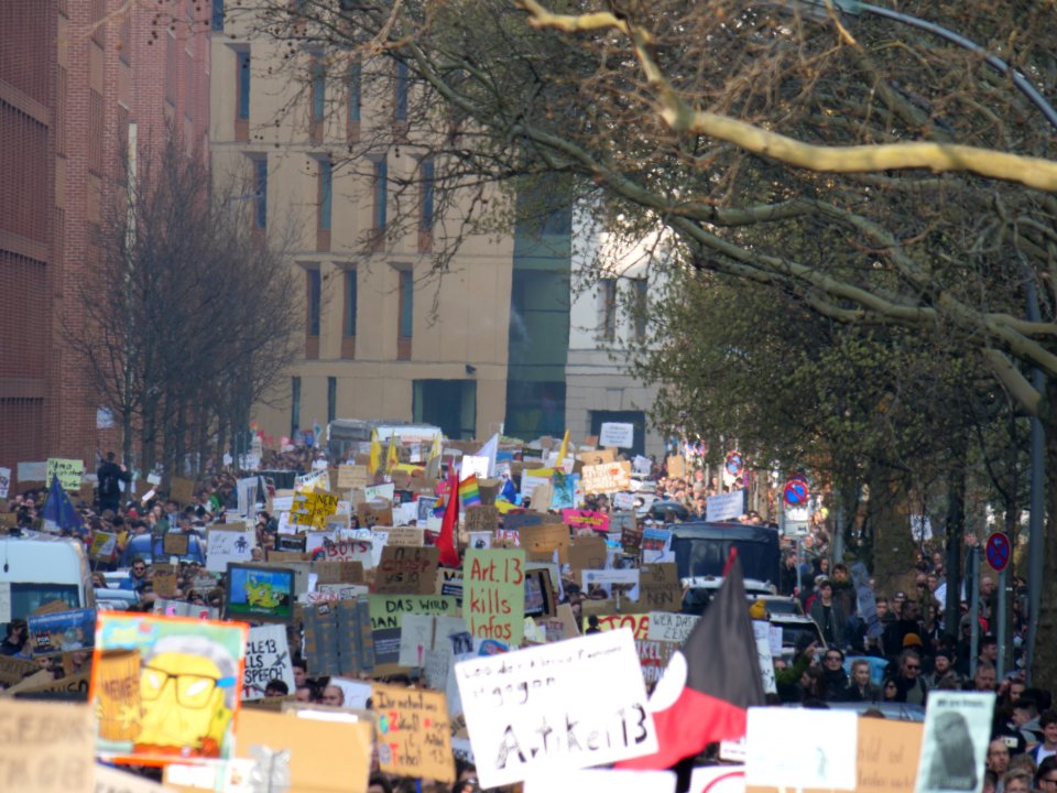 Article13 demonstration Berlin 31