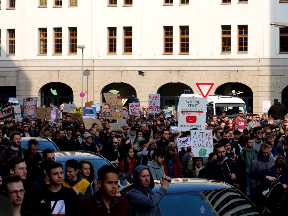 Article13 demonstration Berlin 19