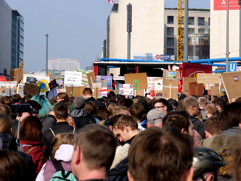 Article13 demonstration Berlin 08