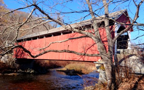 Arthur A. Smith Covered Bridge - south side