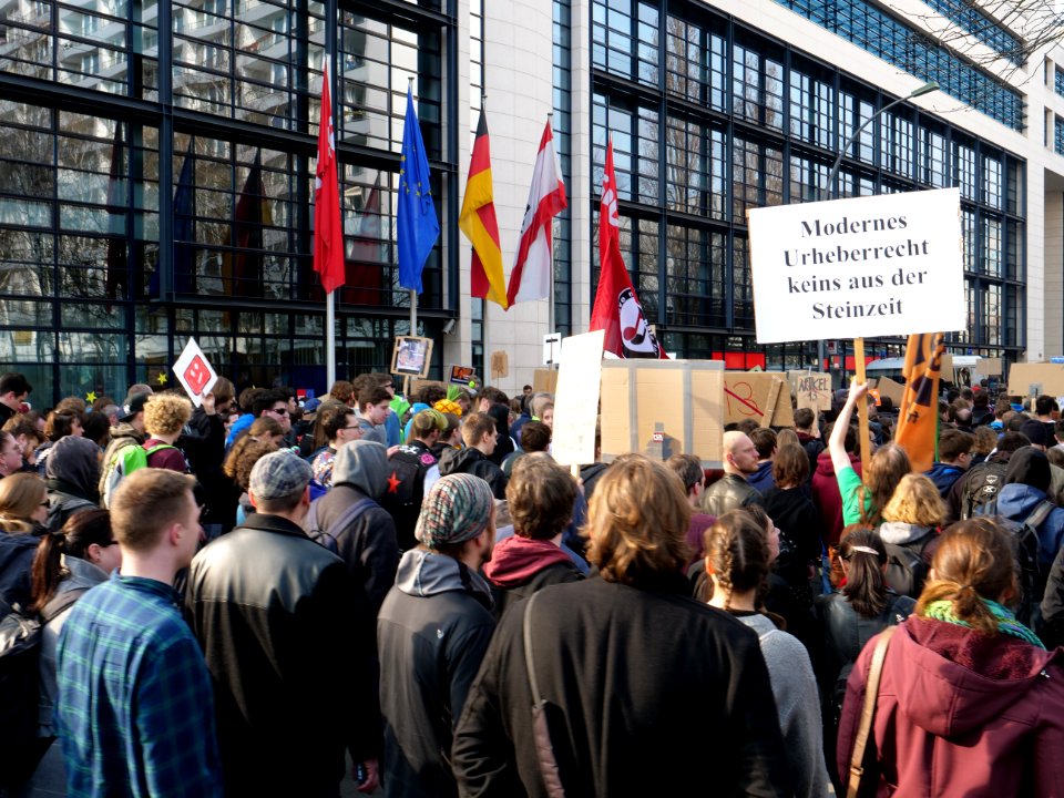 Article13 demonstration Berlin 64