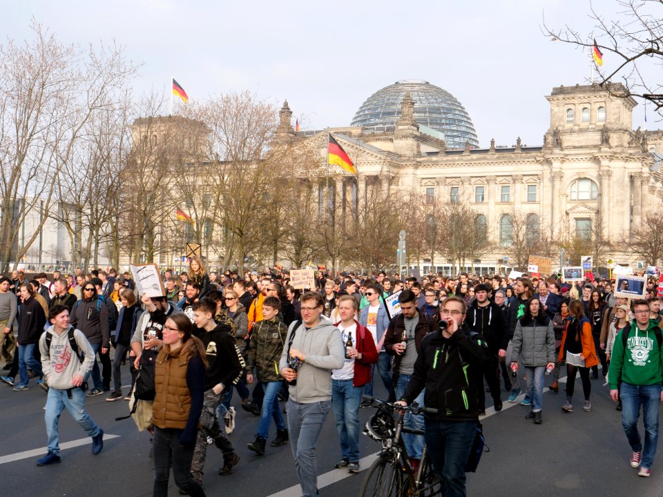 Article13 demonstration Berlin 91
