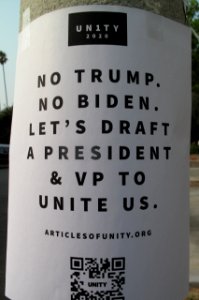 Articles of Unity poster with logo