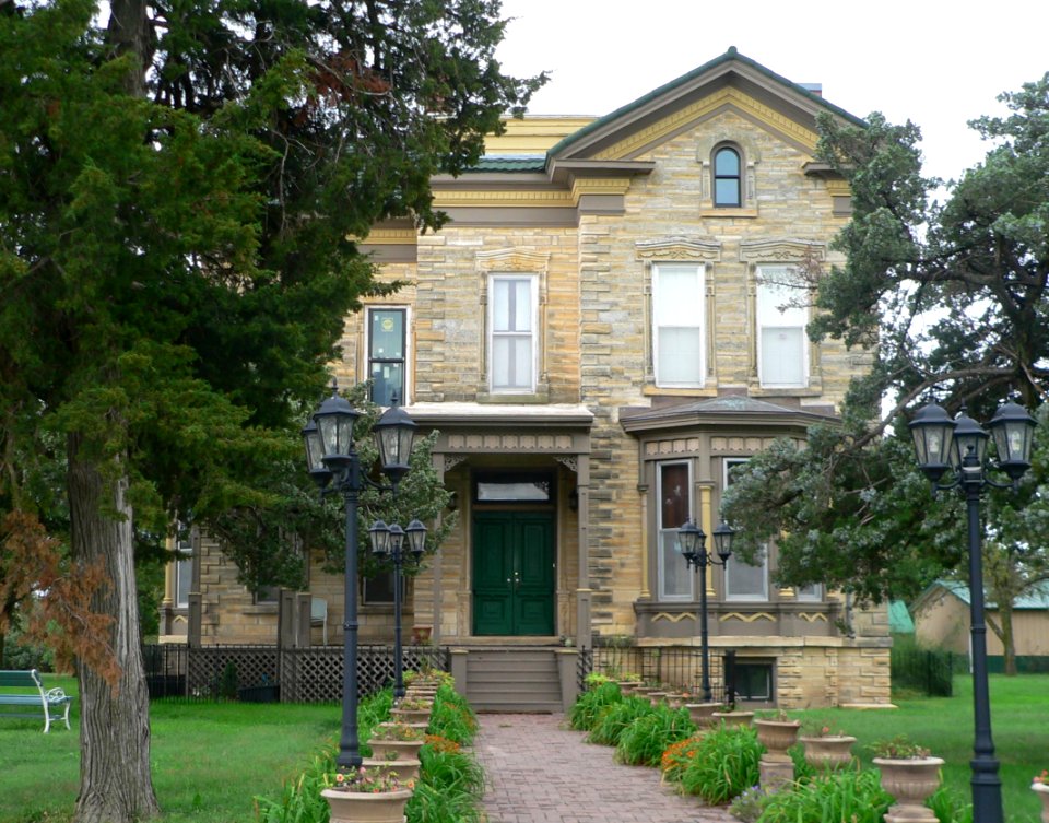 Arthur Larkin house (Ellsworth, Kansas) from N 1