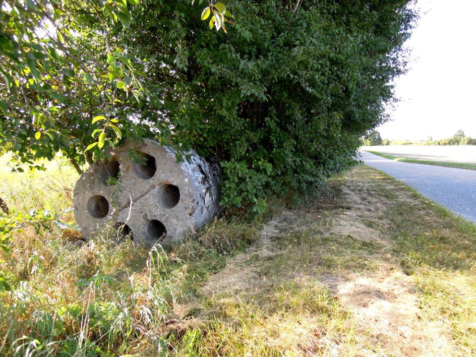 Artefakt am Wegrand des Wirtschaftswegs von Zahna nach Rahnsdorf 2017b