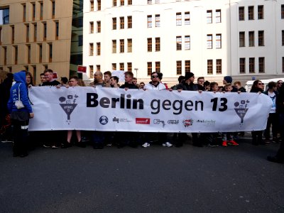 Article13 demonstration Berlin 15
