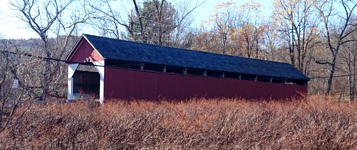 Arthur A. Smith Covered Bridge - north side
