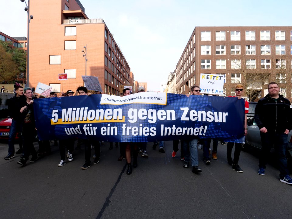Article13 demonstration Berlin 23