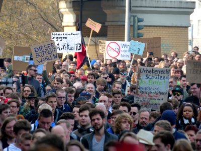 Article13 demonstration Berlin 36