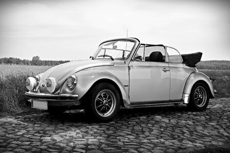 Convertible classic volkswagen