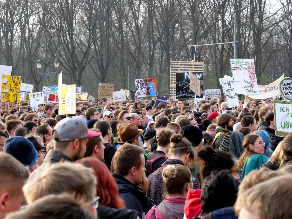 Article13 demonstration Berlin 115