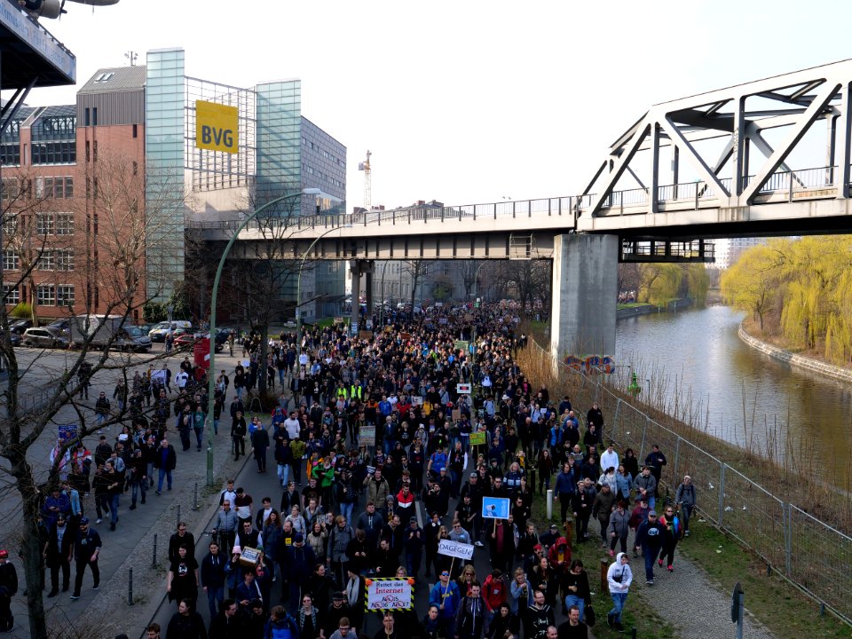 Article13 demonstration Berlin 46