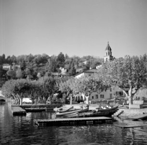 Ascona Haventje met boten en kerk, Bestanddeelnr 254-4817 photo