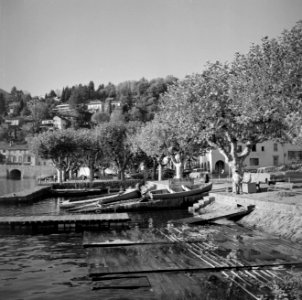 Ascona Havenkant met boten, Bestanddeelnr 254-4818