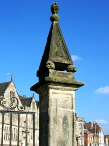 Ashbourne, churchyard gate