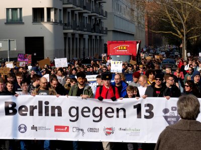 Article13 demonstration Berlin 27