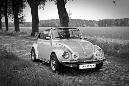 Convertible classic volkswagen