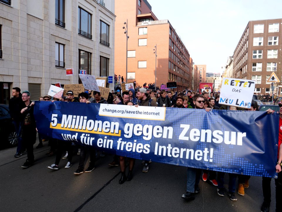 Article13 demonstration Berlin 24