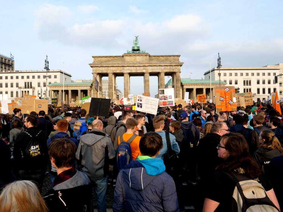 Article13 demonstration Berlin 116