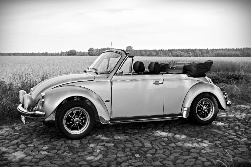 Convertible classic volkswagen